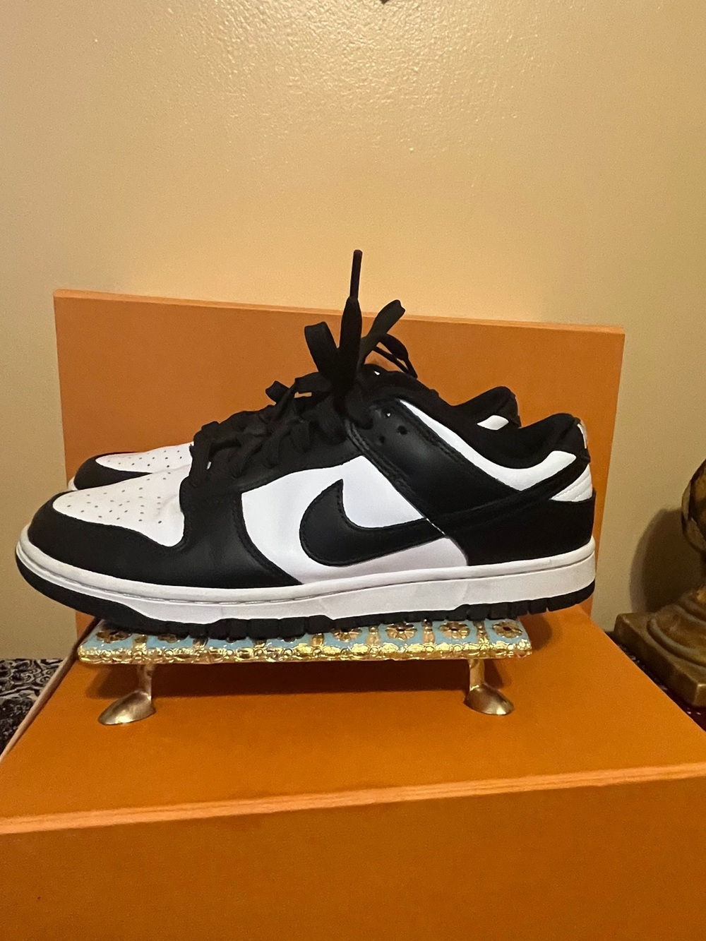 Nike Dunk Low Retro Black/White Colorblock Low Top Men’s Sneakers DD1391-100 8.5